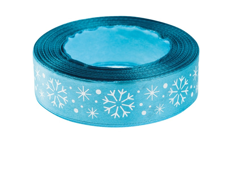 Wstążka satynowa Boże Narodzenie 25mmx22m WSX25-4 Brewis